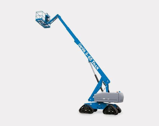 Telescopic boom lift Genie S-65 Trax