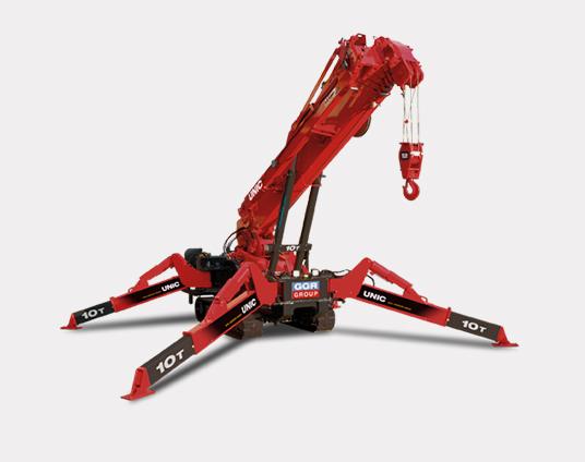 Spider crane Unic URW-1006