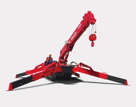 Spider crane Unic URW-547
