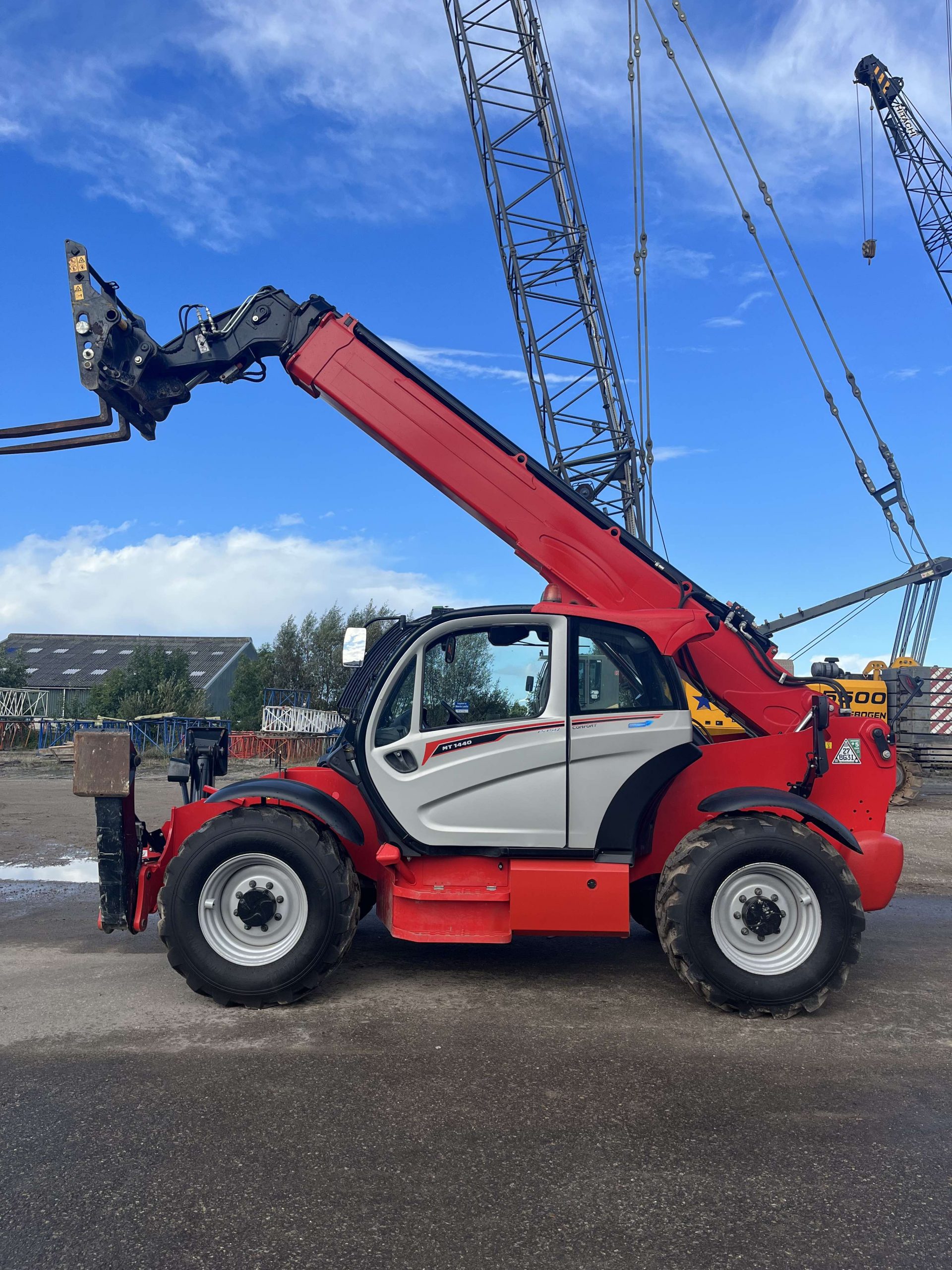 Rough terrain forklift Manitou M50-4 - Lift IQ EN